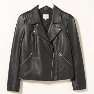 Genuine Leather Biker Jacket